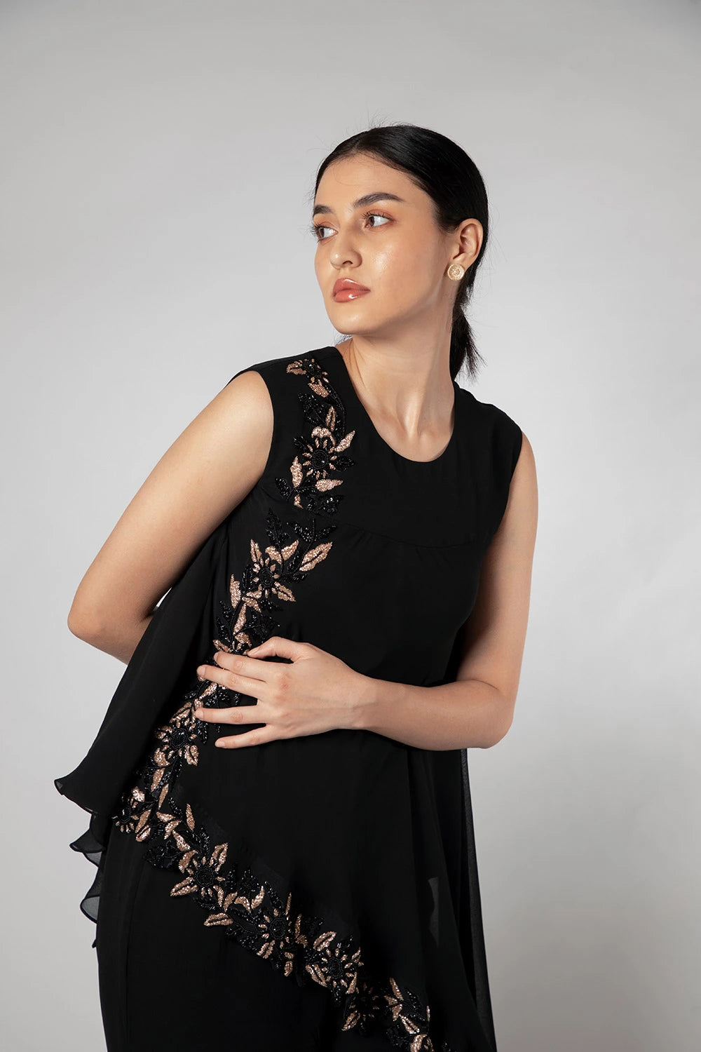 Black Flared Jumpsuit