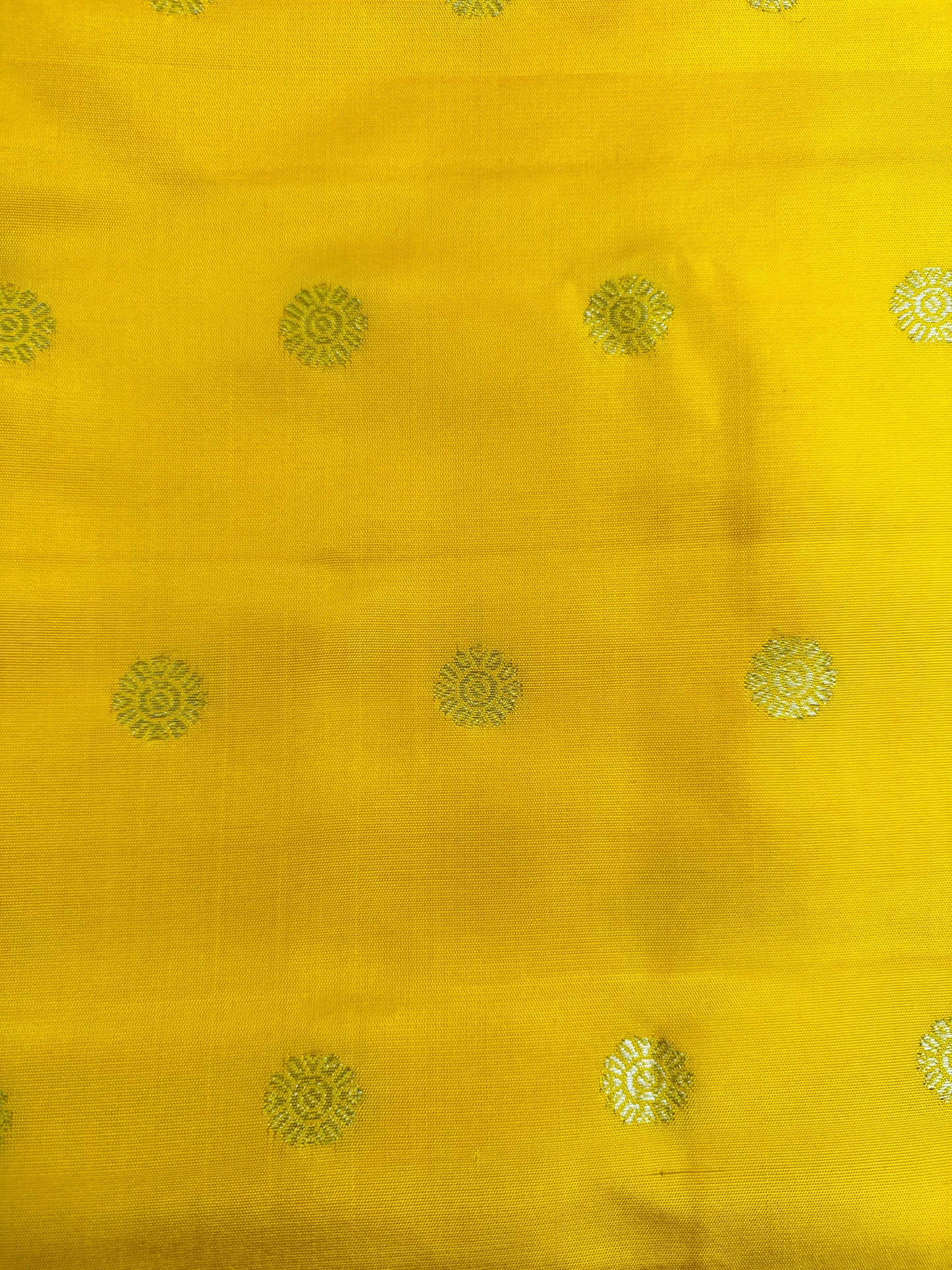 Mustard Gadwal Pattu Saree