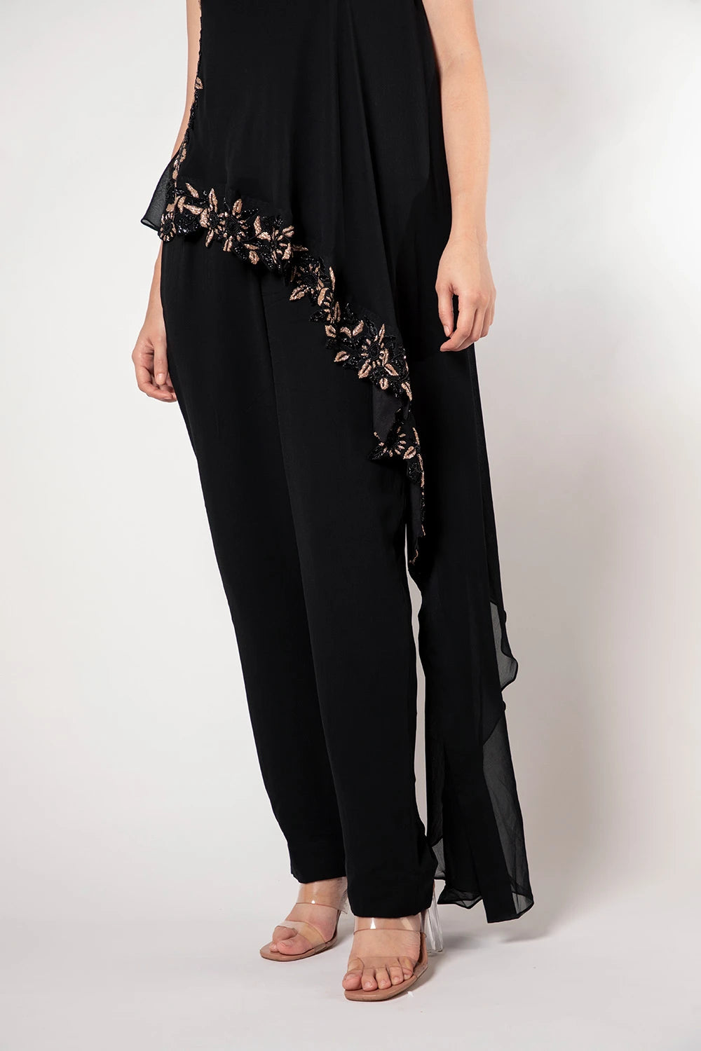 Black Flared Jumpsuit