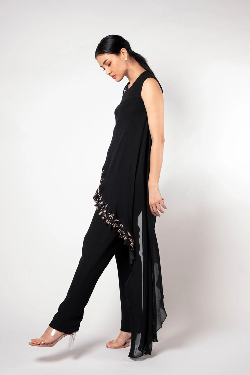 Black Flared Jumpsuit