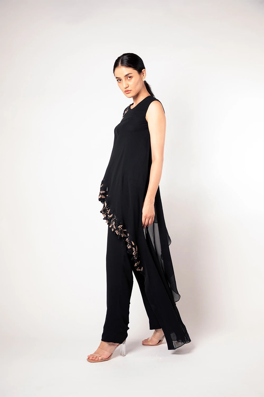 Black Flared Jumpsuit